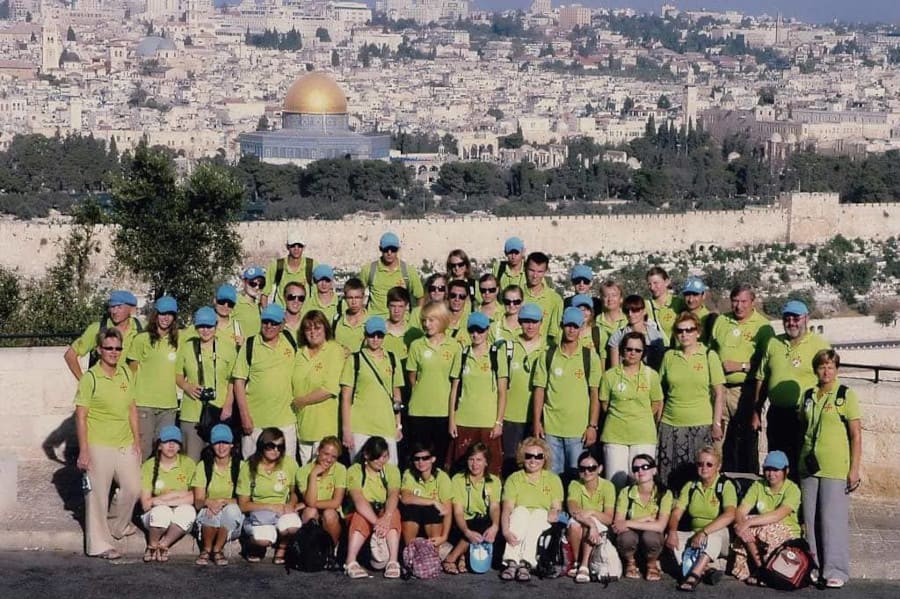 Dwa lata temu stypendyści Fundacji AMF Nasza Droga byli z pielgrzymką do Ziemi Świętej.