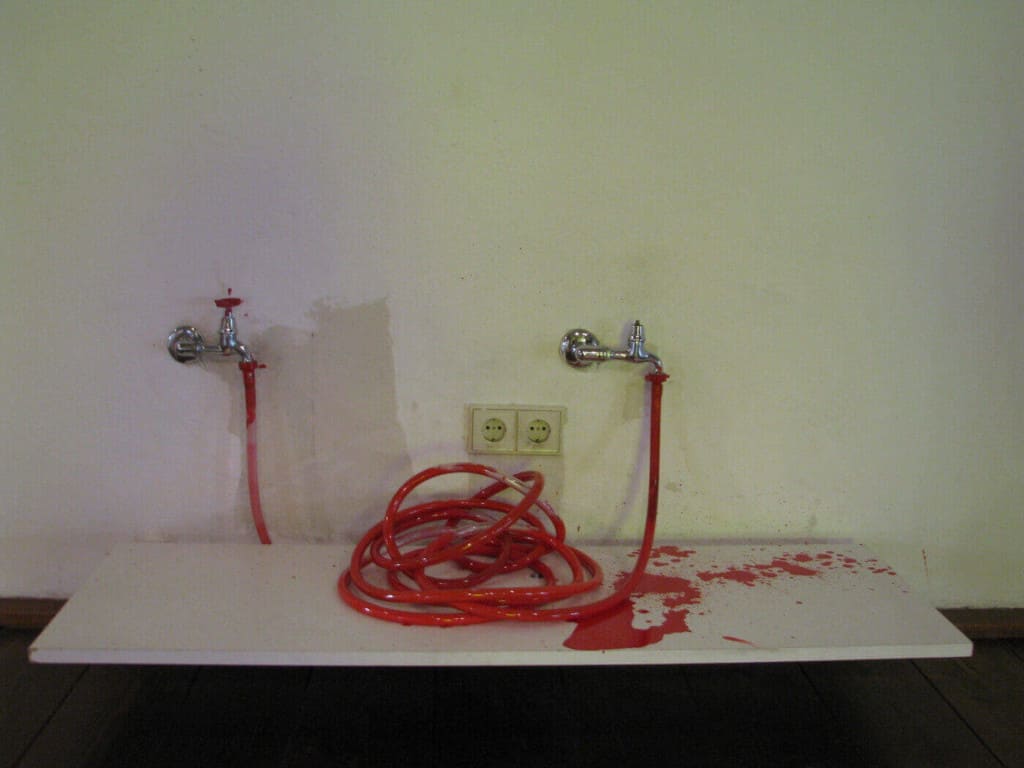 Jarosław Perszko, „Bypass-ch”, aneks Der Katoli Katolische Faktor, Galeria Miejska Im Leeren Baetel, Regensburg.