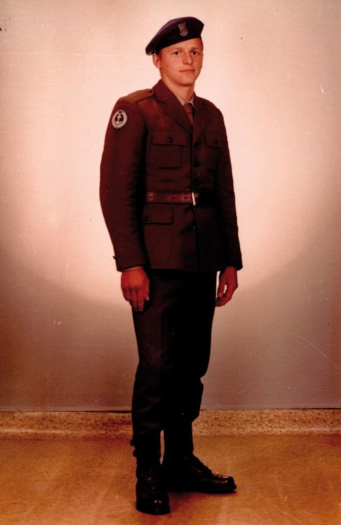 Marek Liberacki – krótki epizod wojskowy, 1986 r.