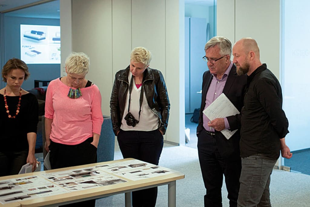 Obrady jury PEP-u (Ryszard Balcerkiewicz – drugi z prawej), 2015 r.