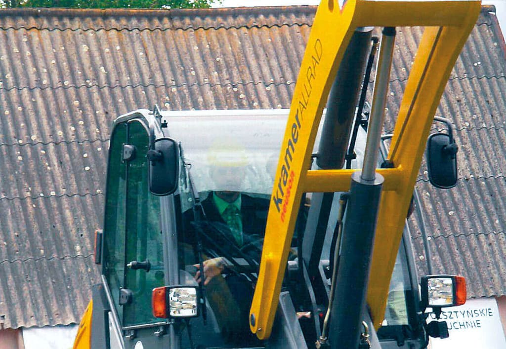 Uroczyste rozpoczęcie budowy Fabryki Mebli Szynaka, Nowe Miasto Lubawskie, 18 maja 2007 r.