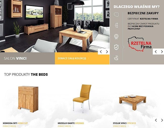 The Beds - sklep internetowy bryły