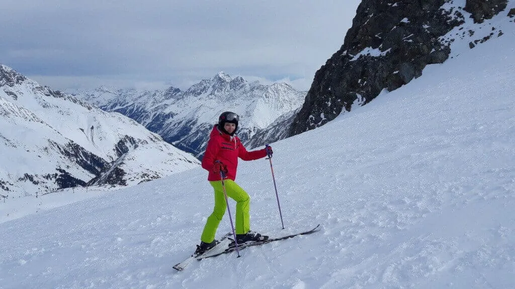 Piękne alpejskie stoki sprzyjają ładowaniu akumulatorów, Austria 2018.