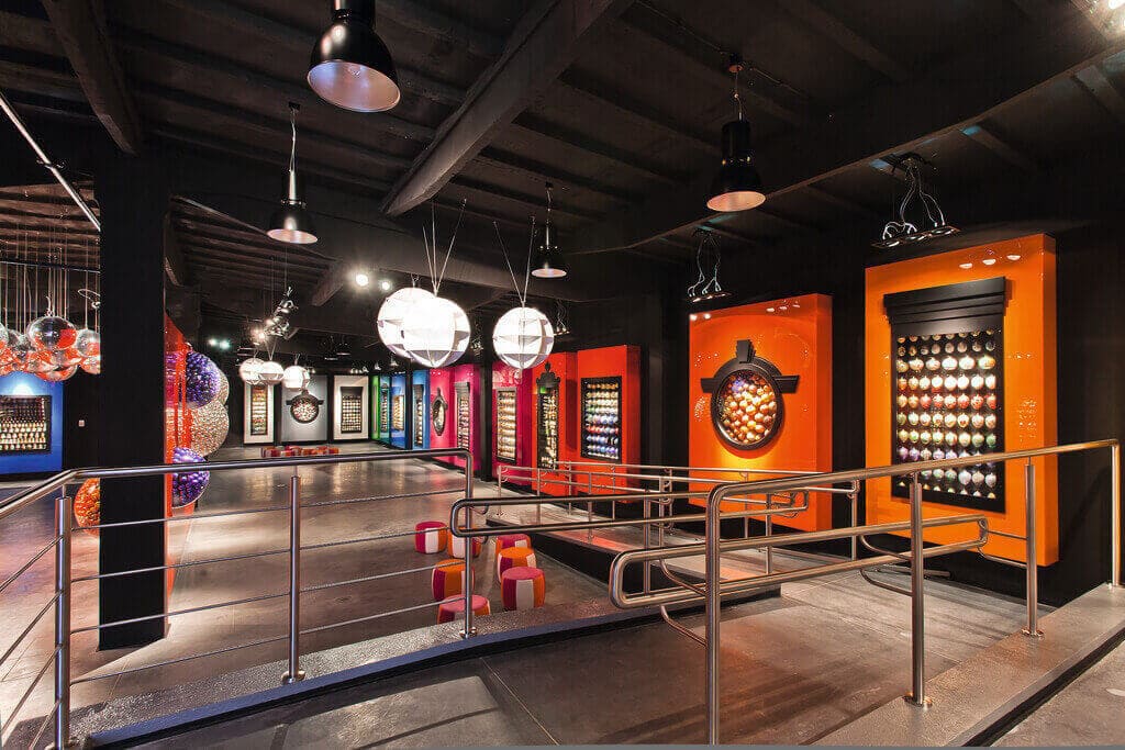 „KOMnata bombki” w Muzeum Bombki w Miliczu.