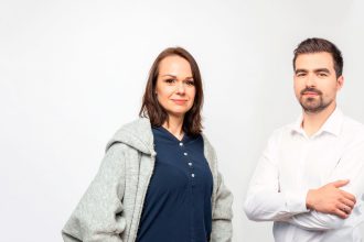 Katarzyna Zakrzewska – creative & development director i Tomasz Siekacz – prezes Zarządu Agmamito Group.
