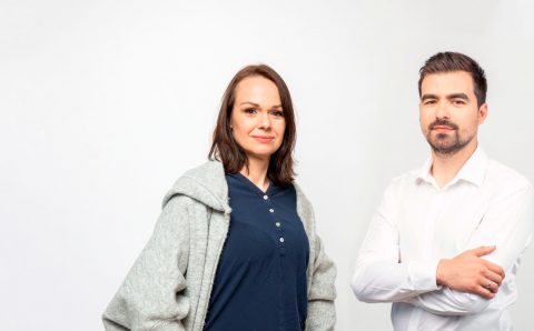 Katarzyna Zakrzewska – creative & development director i Tomasz Siekacz – prezes Zarządu Agmamito Group.