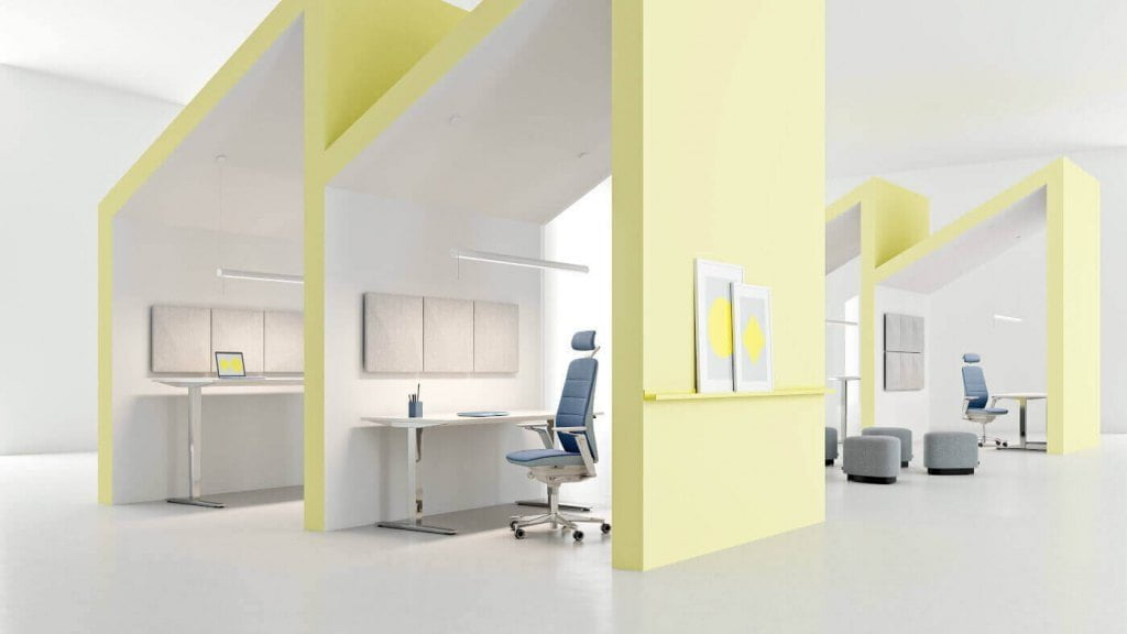 „Capella” Kinnarps to nowy rodzaj fotela obrotowego, który zaprojektowano w taki sposób, by w trakcie siedzenia zachęcał do poruszania się.