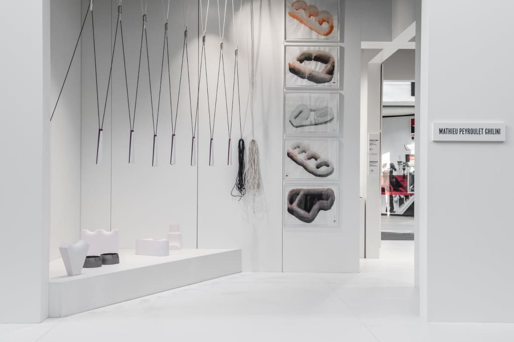 Instalacja, którą Mathieu Peyroulet Ghilini przygotował na styczniowe targi w Paryżu.
