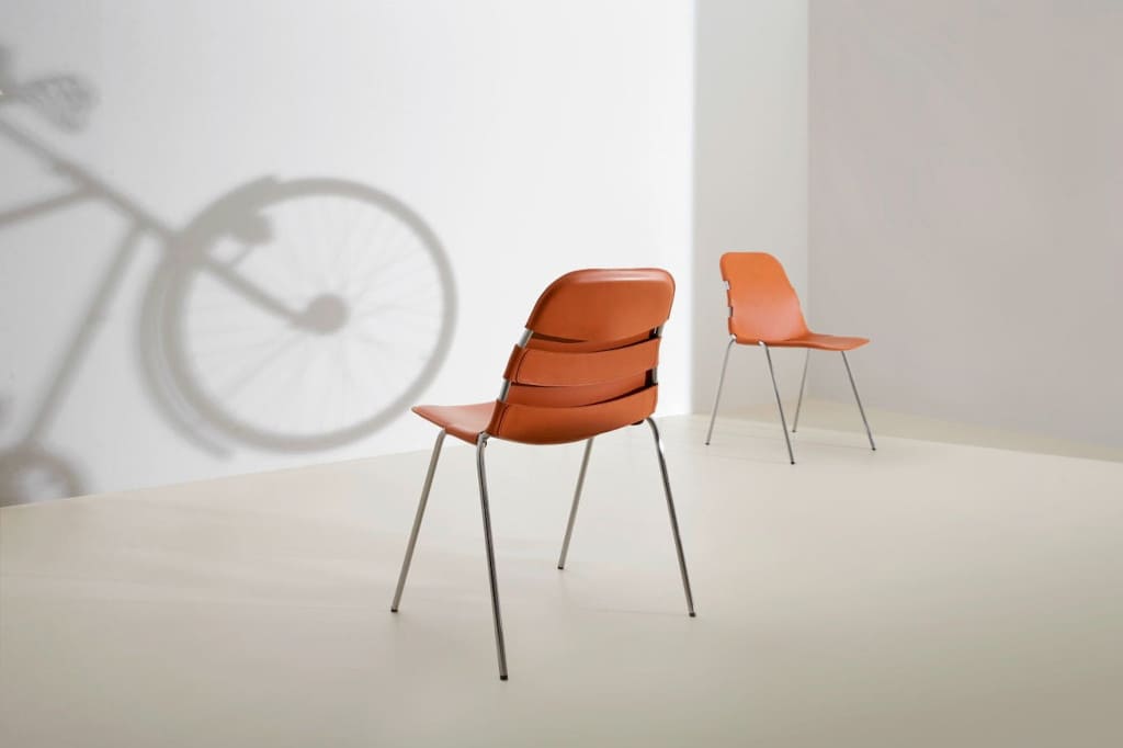 Krzesło „Bike” jest inspirowane rowerem oraz światem sportu,