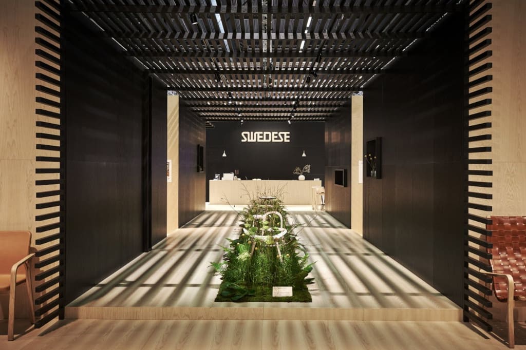 Monica Förster Design Studio, którego dyrektorem kreatywnym jest Monica Förster, zaprojektowało stoisko marki Swedese na Stockholm Furniture & Light Fair 2018.