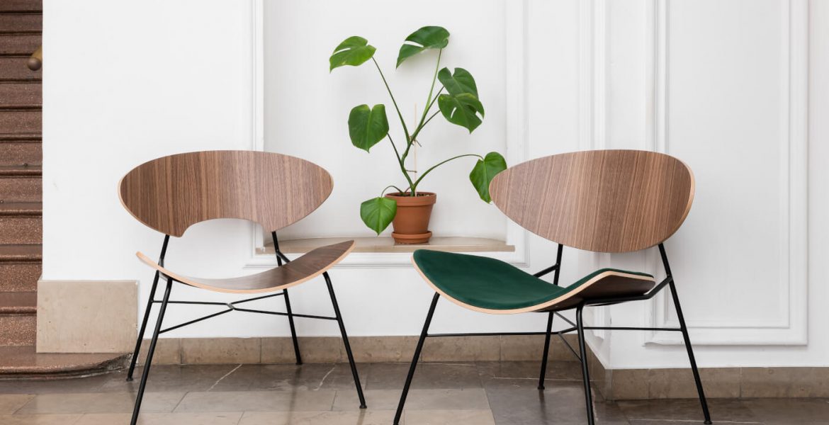 Fotele „Kanu”, proj. Tomasz Augustyniak, prod. Marbet Style.