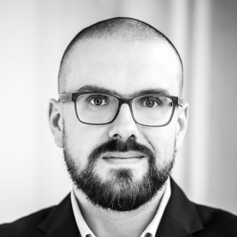 Jan Buczek, projektant.