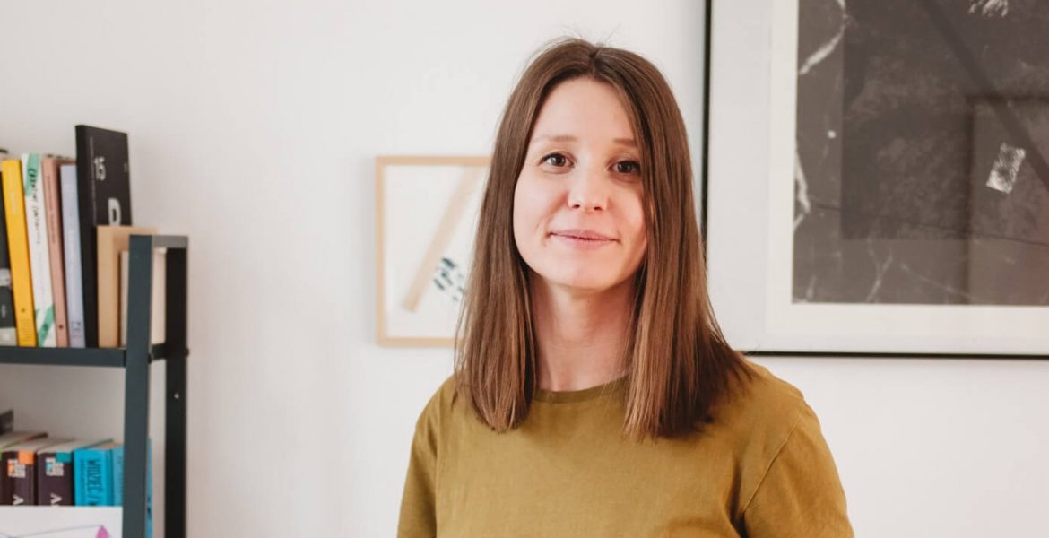 Marta Morawska-Omalecka, projektantka.