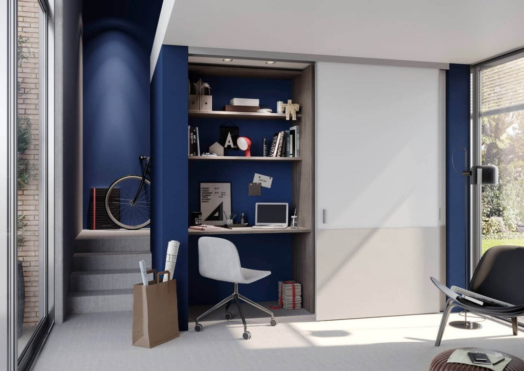 Indywidualnie konfigurowane szafy Raumplus w kuchni posłużyć mogą jako spiżarnia, w łazience jako miejsce na pralkę, środki czystości czy pranie.