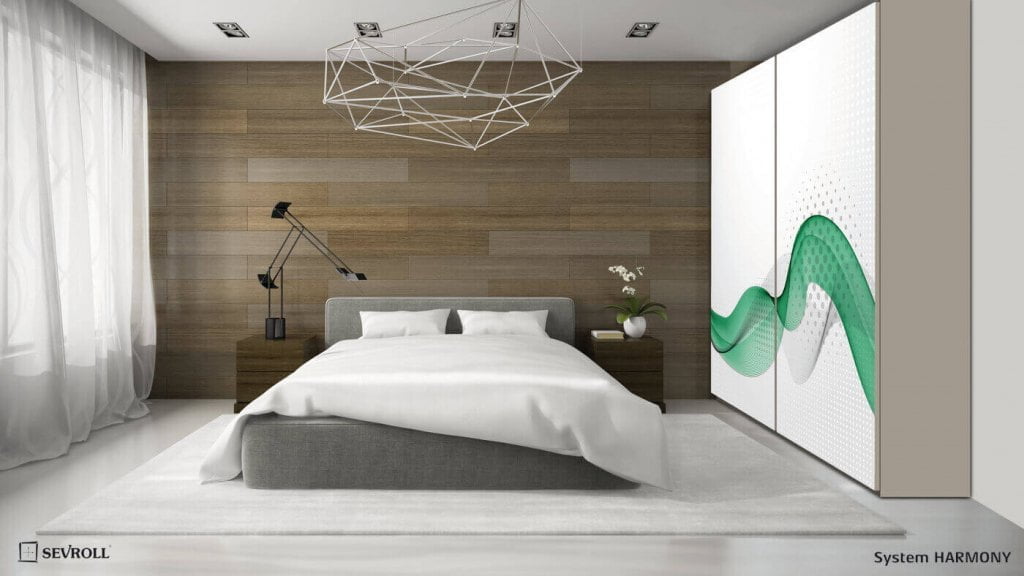 System „Harmony” Sevroll to praktyczny i nowoczesny system do szaf wolno stojących. Pozwala na konstruowanie szaf, których fronty po zamknięciu tworzą jedną płaszczyznę i gwarantują estetykę oraz komfort użytkowania.