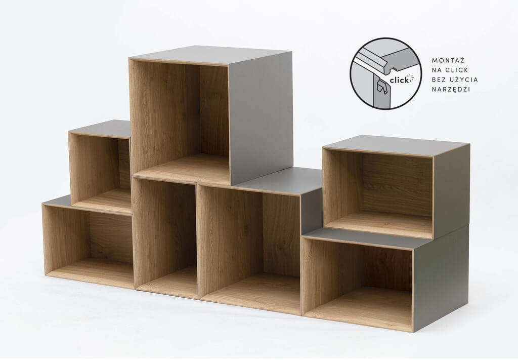 Strefa pracy – meble biurowe, klasa premium: „Home Office Select” – Melaco.