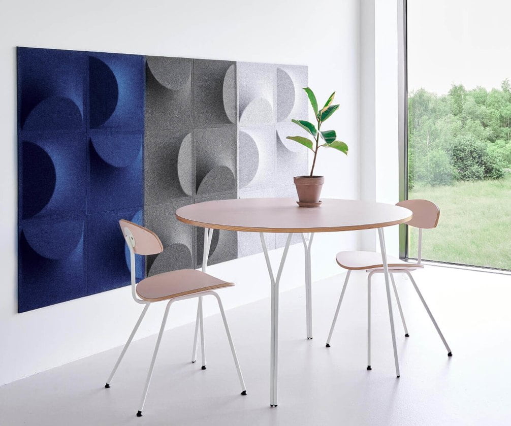 W gronie laureatów konkursu „Dobry Wzór 2020” znalazła się kolekcja paneli akustycznych „Eclipse”, proj. Tomasz Augustyniak, prod. Marbet.