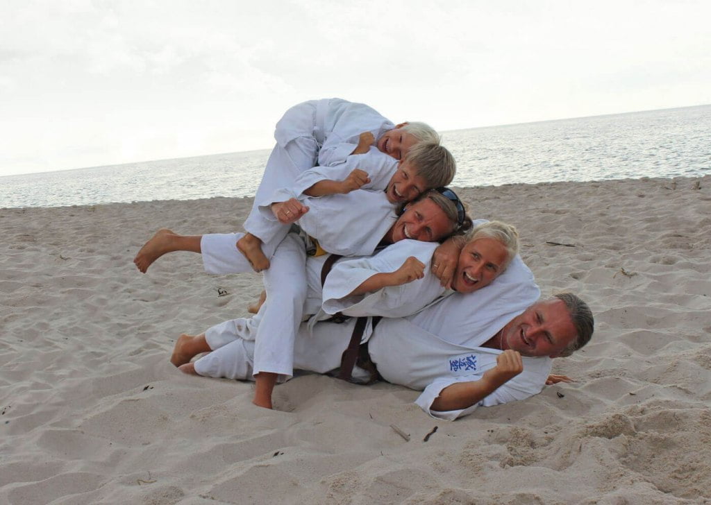 Łazy, lipiec 2013 r., obóz Karate.