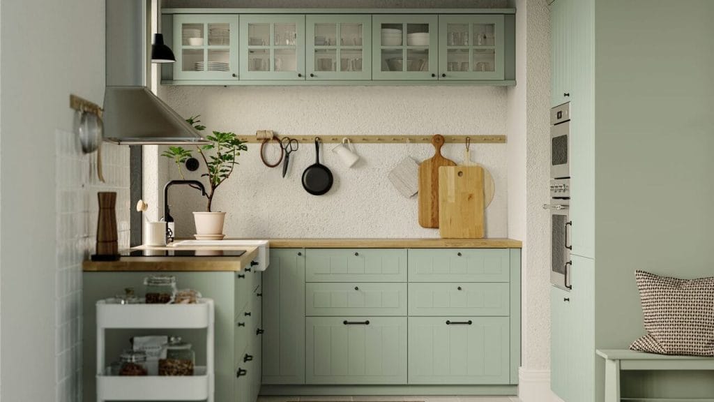 IKEA na wiosnę - Kojąca zieleń.