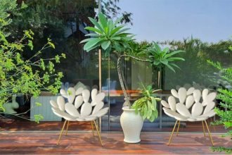 W ofercie Dutchhouse.pl jest coś dla wielbicieli bardziej ekstrawaganckiego designu. To fotel „Filicudi”, który stworzył słynny projektant Marcantonio dla marki Qeeboo.