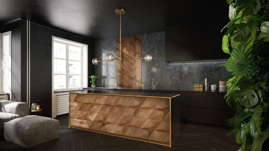 Nieoczywiste piękno wprost z natury to kwintesencja drewnianych modułów 3D od Nobifloor, które nawiązują do świata figur geometrycznych: trójkątów, rombów, a także kwadratów.