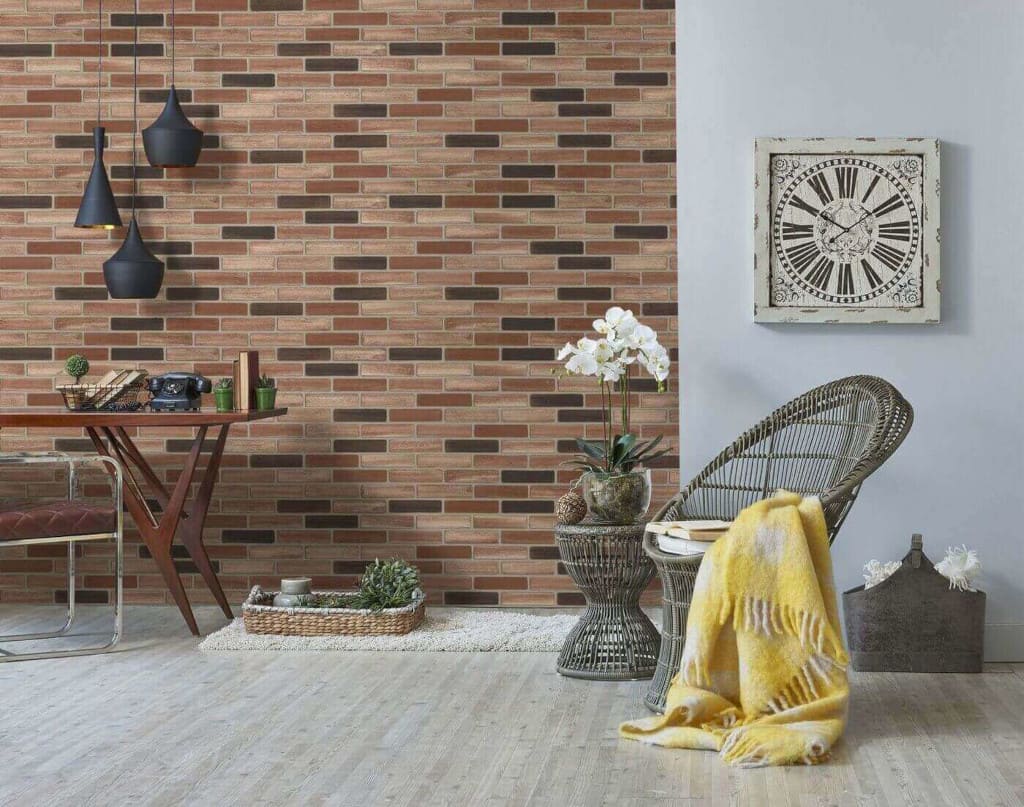 Niezależnie od tego, czy wybierze się łagodną biel, wyrazistą czerwień lub industrialną szarość – stosując elastyczny klinkier marki Elabrick, zyskuje się gwarancję wyjątkowego klimatu i oryginalnego wnętrza.