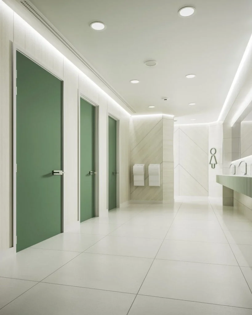 Kolekcja Formica® Door - laminaty na drzwiach w łazience - miesięcznik i portal informacyjny branży meblarskiej biznes.meble.pl