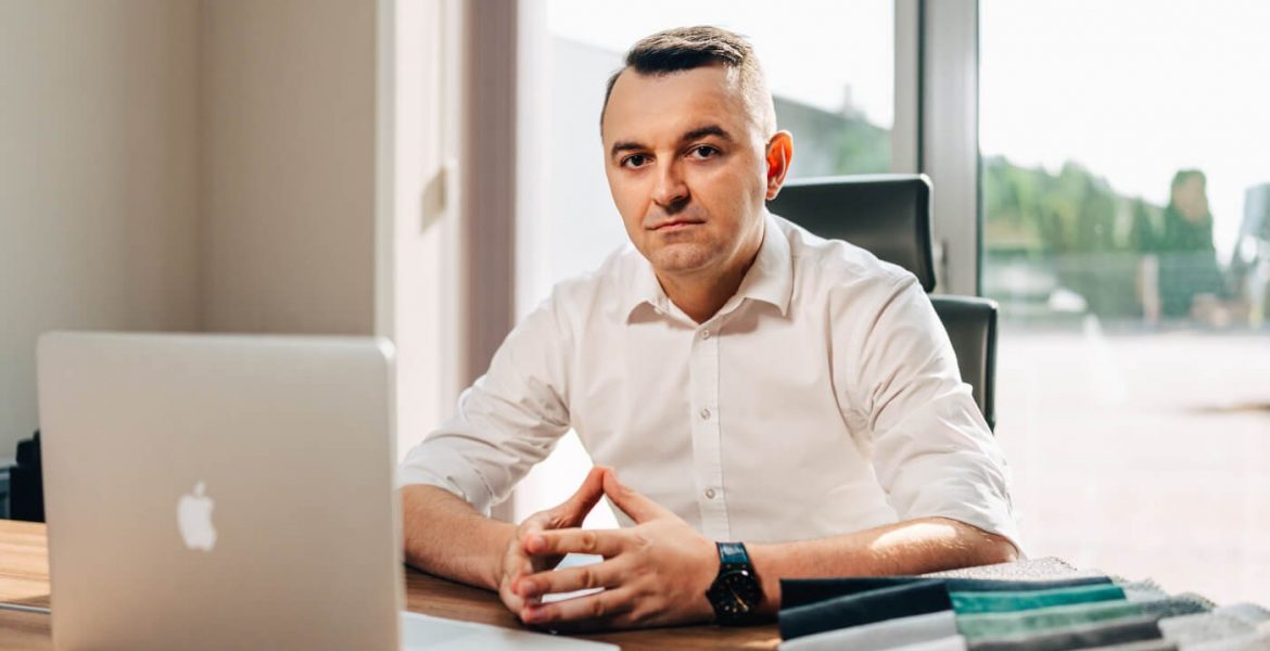 Łukasz Kaczorowski, współwłaściciel Fabryki Mebli Wersal.