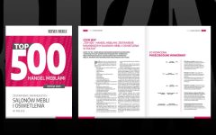 „Top 500 – handel meblami. Zestawienie największych salonów mebli i oświetlenia w Polsce” (edycja 2025)