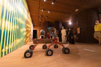 Studenci z Wydziału Mechanicznego Politechniki Białostockiej zostali zaproszeni przez Województwo Podlaskie do prezentacji na Expo 2020 w Dubaju swojego łazika marsjańskiego.