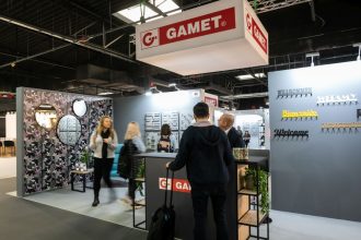 Gamet - stoisko targowe na Warsaw Home & Contract 2021.