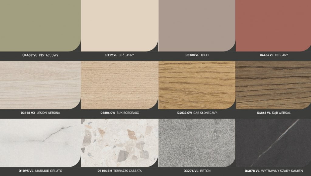 ABLER / SWISS-KRONO -kolory blatów CDF - miesięcznik i portal informacyjny branży meblarskiej biznes.meble.pl