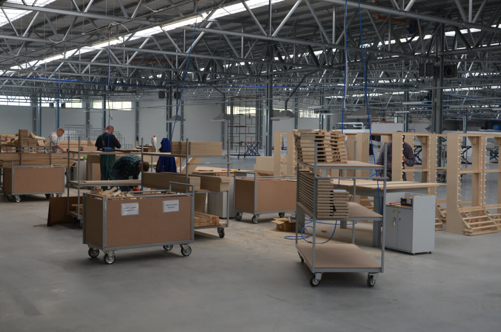 Według najnowszych danych branża meblarska odnotuje procentowy wzrost za cały 2021 rok nie jedno-, a dwucyfrowy.