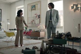 Wnętrza w House of Gucci.