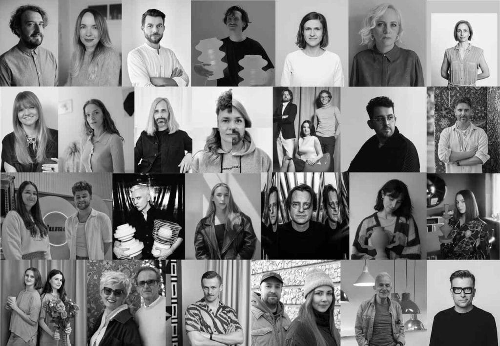 Polscy artyści, projektanci, a także studia projektowe, które biorą udział w akcji „Design dla WOŚP – na pełnej petardzie”.