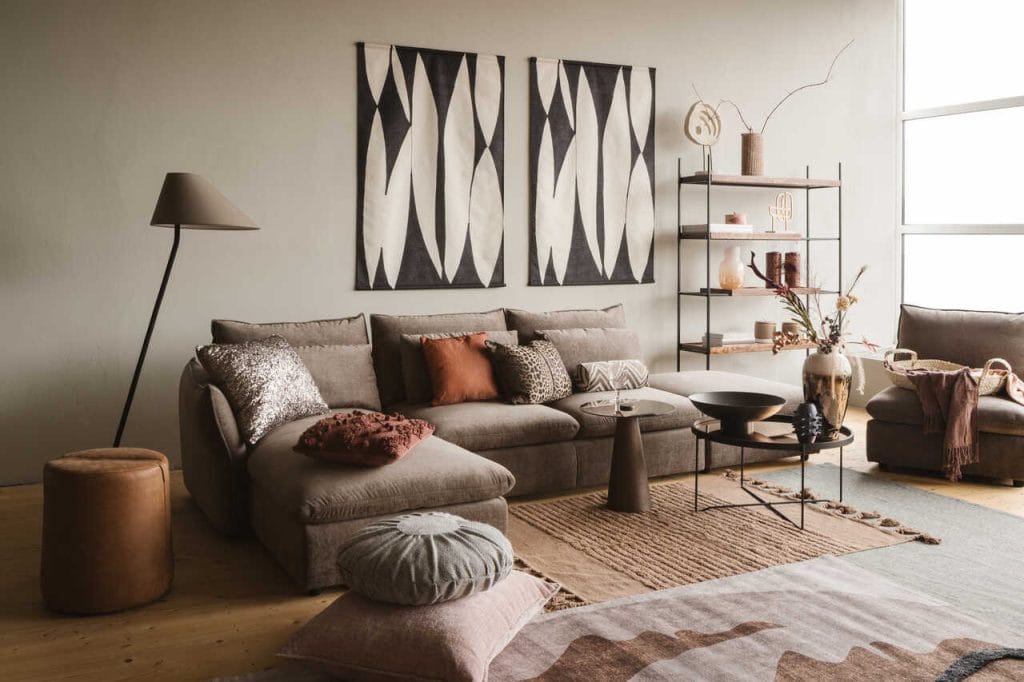 Narożnik Idylla, salon Gala Collezione, Galeria Wnętrz DOMAR. Fot. Nate Cook.