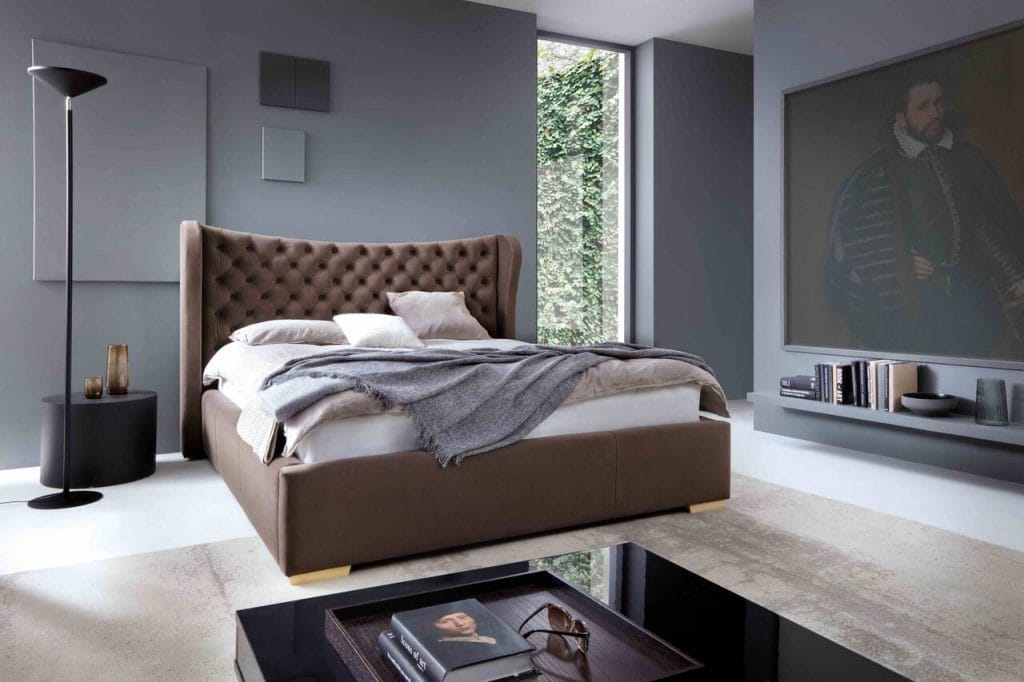 Łóżko Lancaster, salon Rena, Galeria Wnętrz DOMAR.