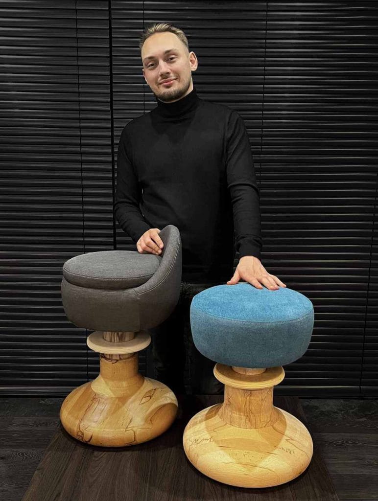 Dobre projekty rozwiązują problemy. Mateusz Nierzwicki i siedziska Ross, zaprojektowane przez niego w ramach pracy magisterskiej na Uniwersytecie Artystycznym im. Magdaleny Abakanowicz w Poznaniu.