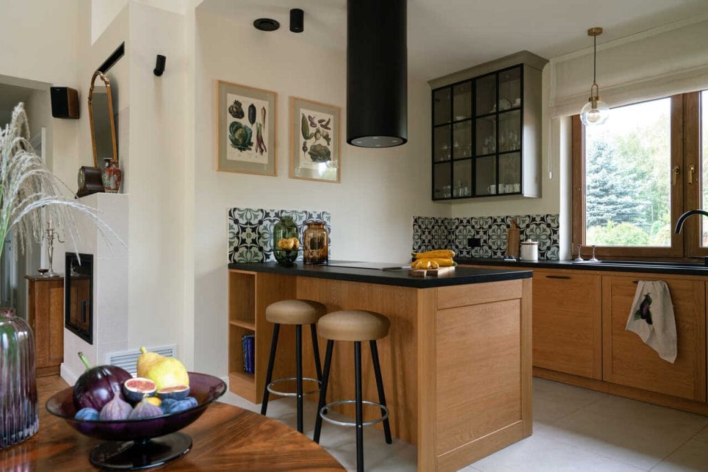 Kuchnia w stylu farmhouse.