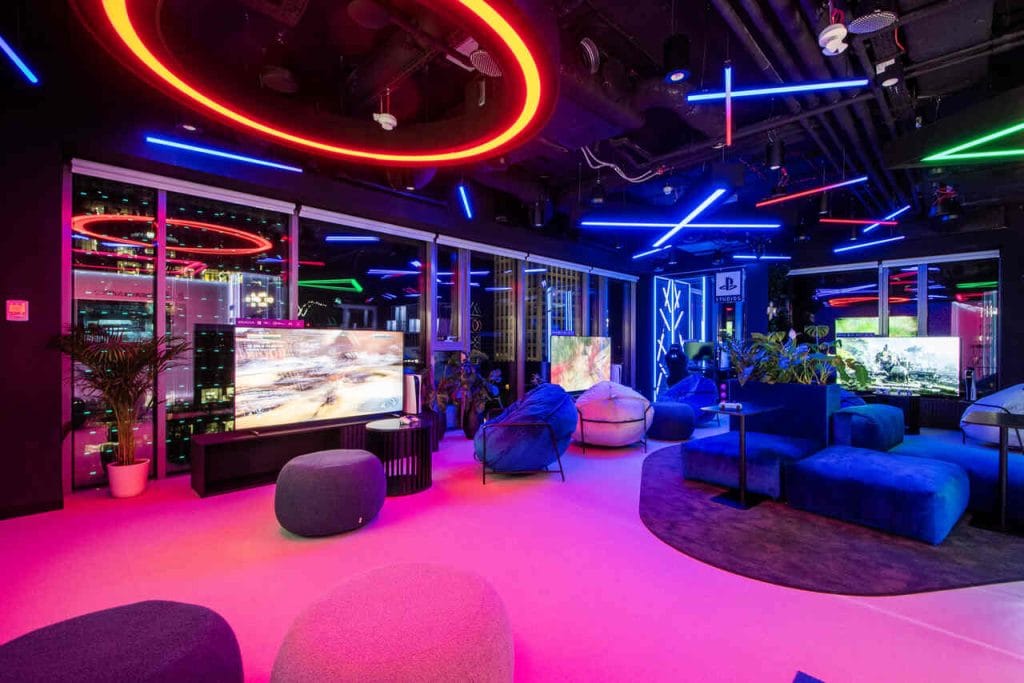PlayStation BrandSpace, proj. Jander Kabza Architekci.