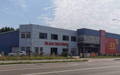 Salon Black Red White.