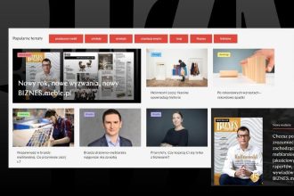 Zestawienie TOP 25 BIZNES.meble.pl - najpopularniejsze w branży meblarskiej tematy z 2024 r.
