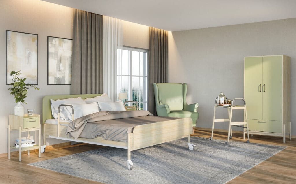 Nowa kolekcja niestygmatyzujących mebli 4Senior firmy Tobo jest praktycznym rozwiązaniem dla osób starszych.