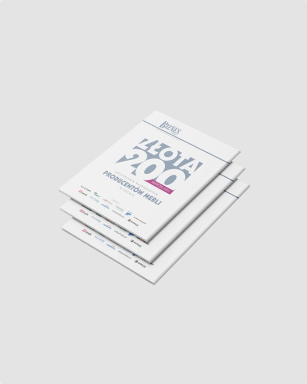 „ZŁOTA 200 – zestawienie największych producentów mebli w Polsce”