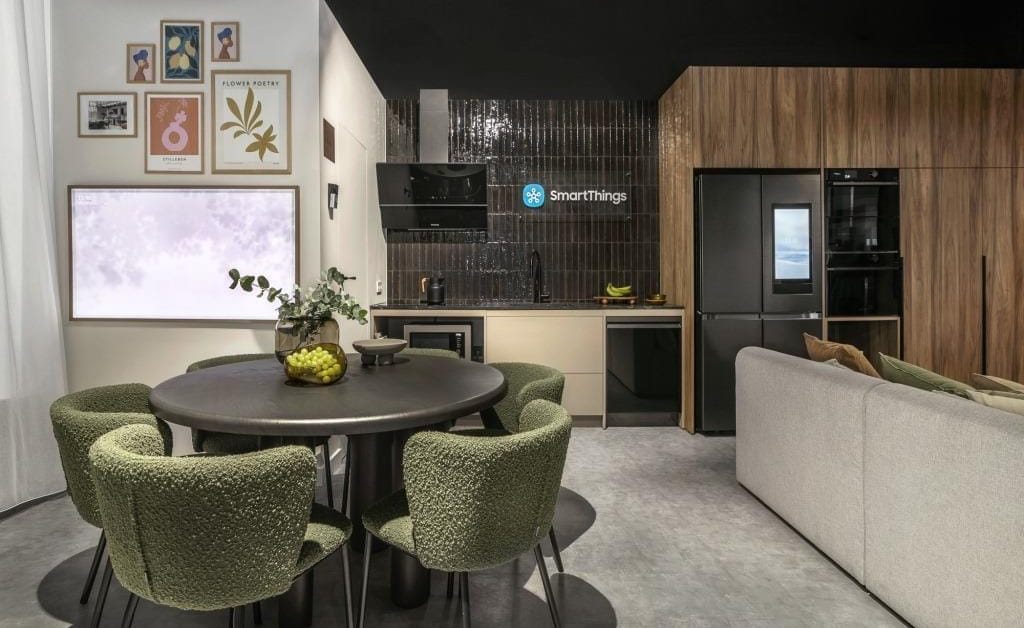 Showroom Samsung. Stylizacja: Maria Szymańska.Fot. Kamila Markiewicz-Lubańska, Fot. Wnętrza w Obiektywie.