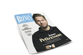 Na okładce Jonas Pettersson, CEO Form Us With Love. Fot Jonas Lindstrom.