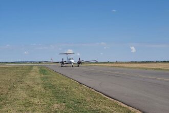 Lotnisko w Suwałkach.