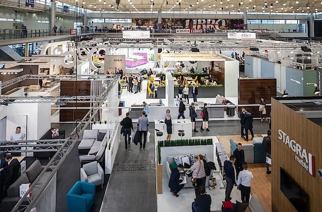 ekspozycje na targach Meble Polska