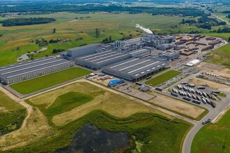 Fabryka EGGER w Biskupcu.