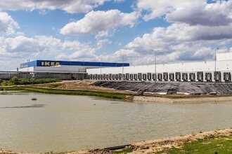 Magazyn tranzytowy W Centrum Dystrybucyjnym IKEA w Jarostach k. Piotrkowa Trybunalskiego. Fot. Biuro Prasowe IKEA.